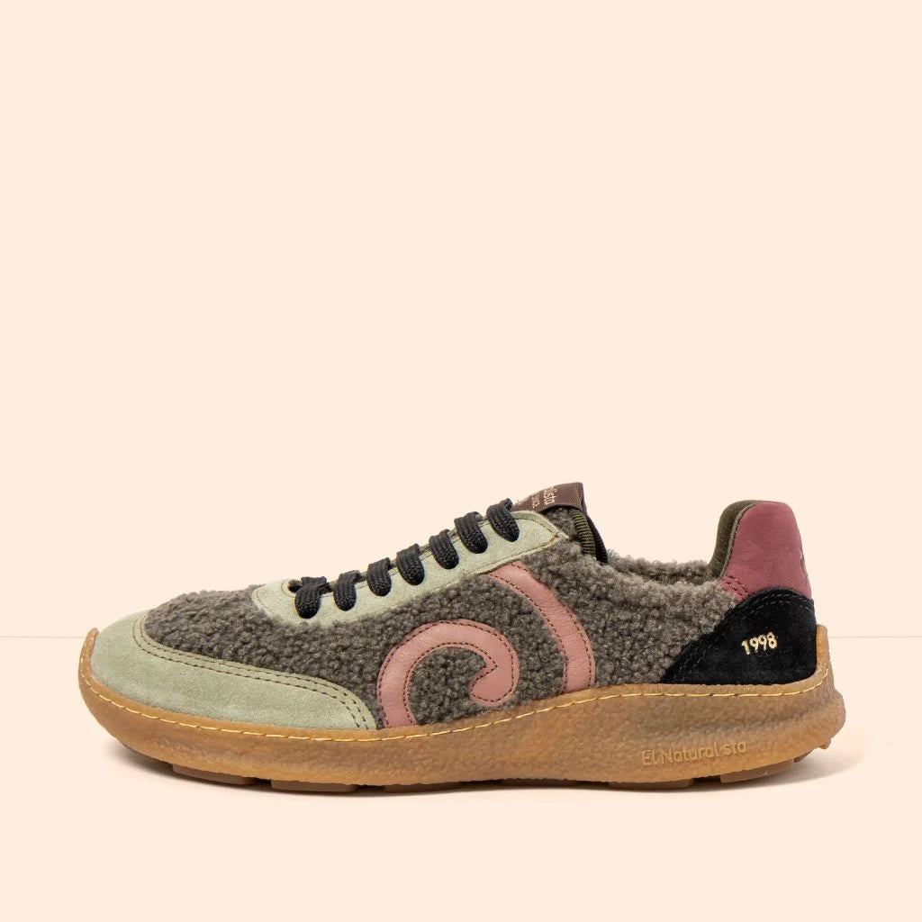 Zapatilla barefoot Oroel N5435B Multi material Forest 1
