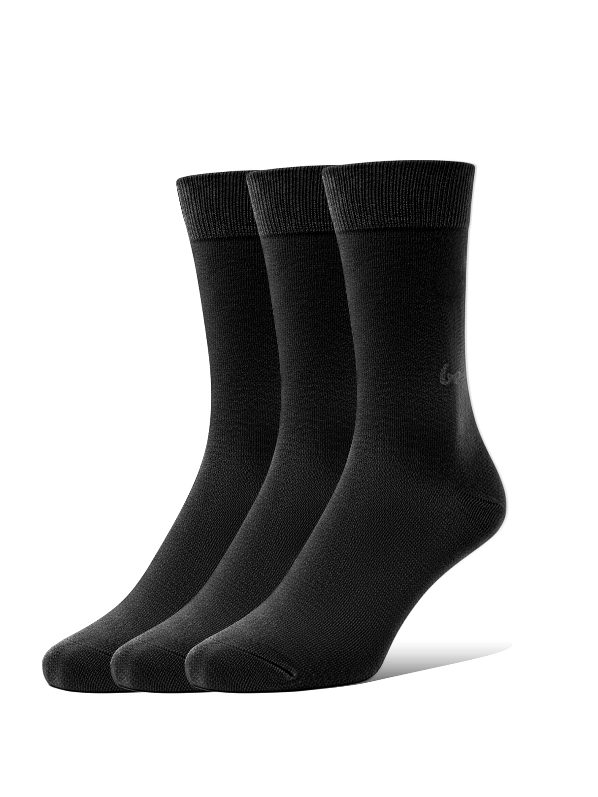 Pack de 3 pares de calcetines anatomicos Be Lenka Crew Black 1