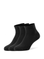 Pack de 3 pares decalcetines anatomicos Luw Cut Black 1