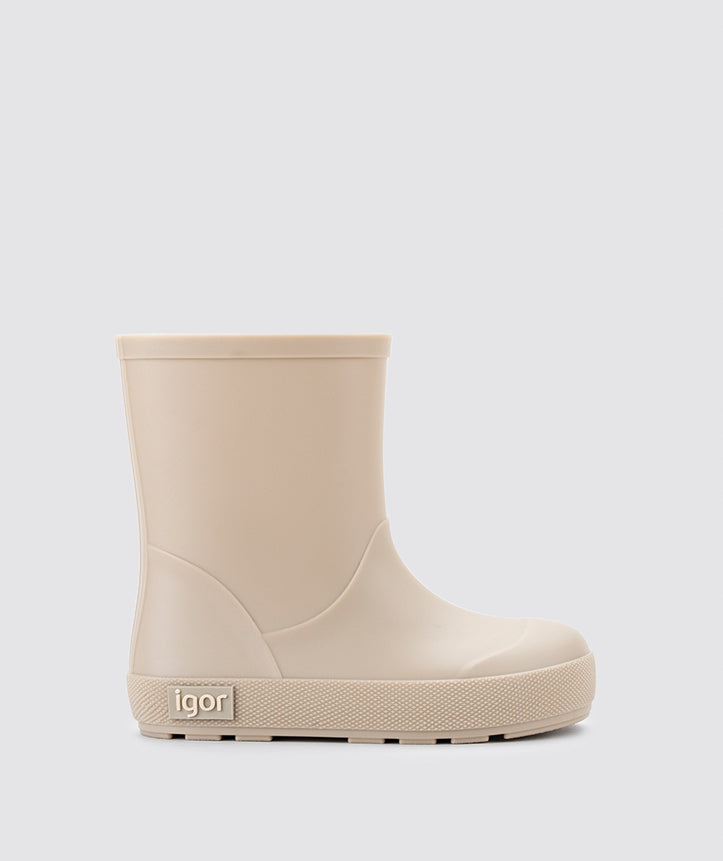 Botas de agua barefoot Yogi Beige 1