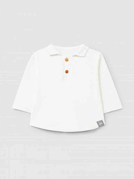 CAMISETA POLO CRUDO CUELLOS BEBE NIÑO SNUG 1