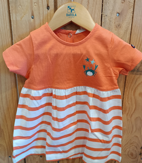 VESTIDO BATELA BEBE RAYAS 1