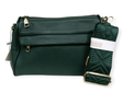 Bolso verde correa ancha 1