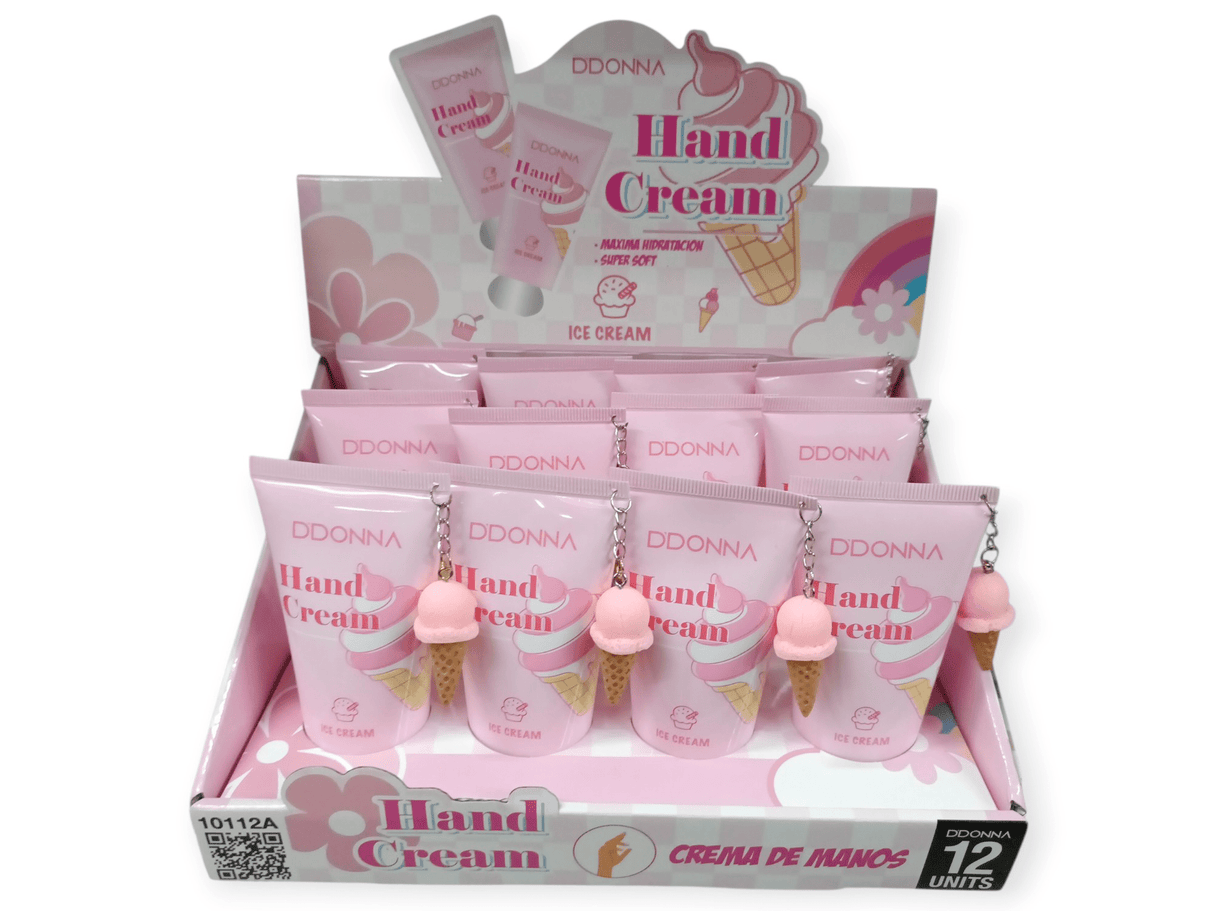 Crema de manos helado fresa 1
