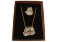 Conjunto acero diseño Italy blanco 1