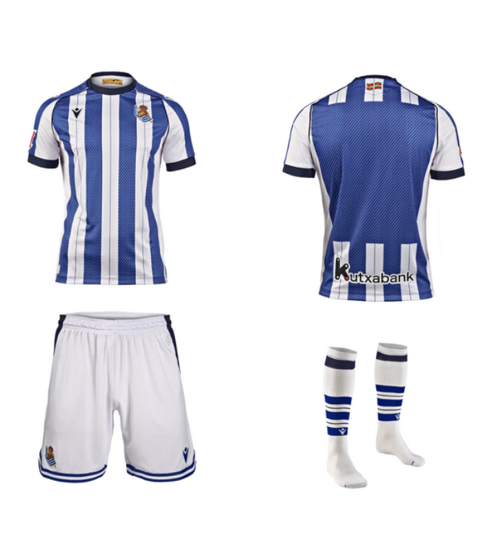REAL SOCIEDAD EQUIPACIÓN HOME 7-15 AÑOS 1