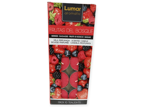 Velas de té frutas del bosque 1