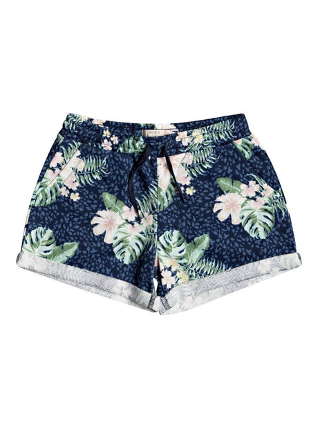 SHORT ROXY ESTAMPADO FLORES NIÑA 1