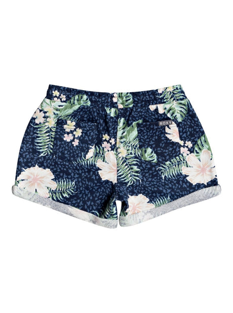 SHORT ROXY ESTAMPADO FLORES NIÑA 2