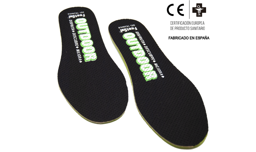 Plantillas Footgel Trekking Perfumadas 2