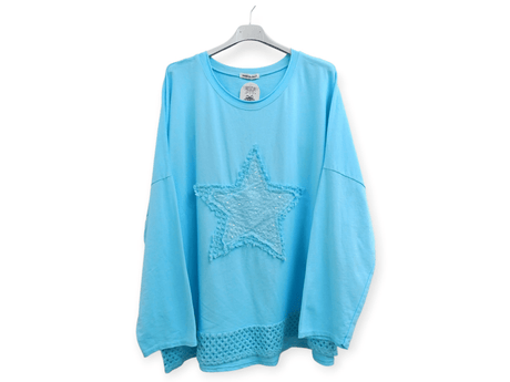 Jersey estrella de lentejuelas brillantes 1