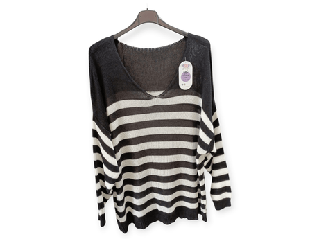 Jersey de rayas de punto primavera 2