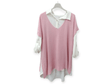 Camisa con chaleco de punto brillante 1