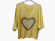 Jersey punto algodón corazon 1