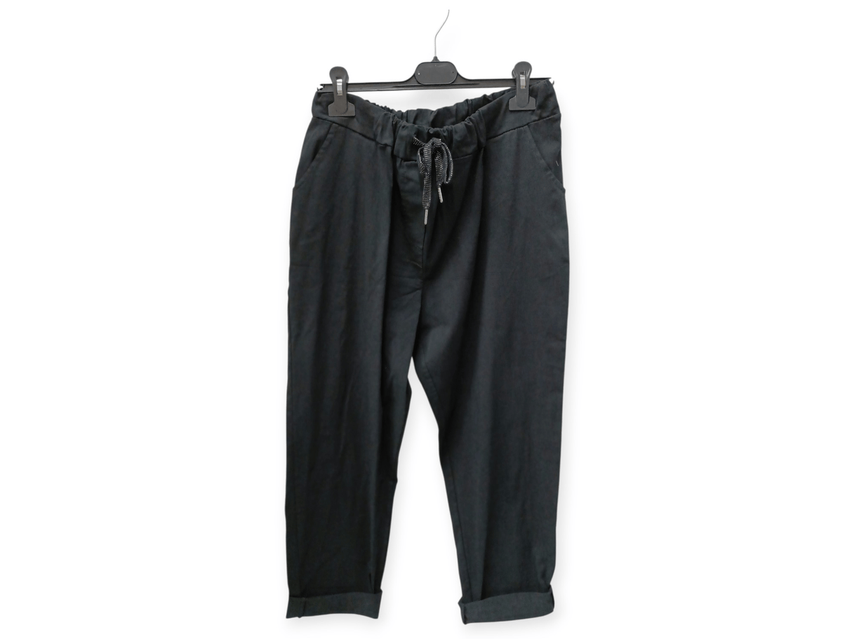 Pantalón casual tejido elastico 2