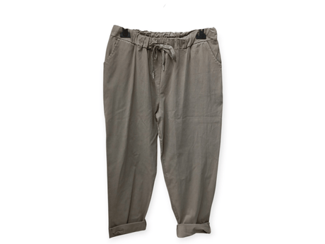 Pantalón casual tejido elastico 4