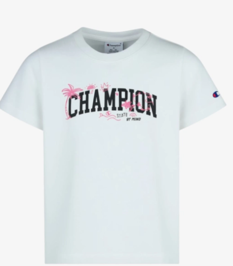 CAMISETA INFANTIL CHAMPION BLANCO 1