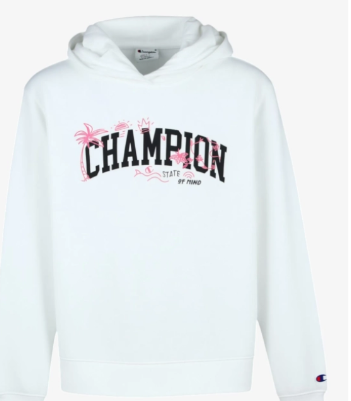 SUDADERA CHAMPION INFANTIL BLANCO 1