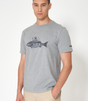 CAMISETA BATELA PEZ GRIS 1