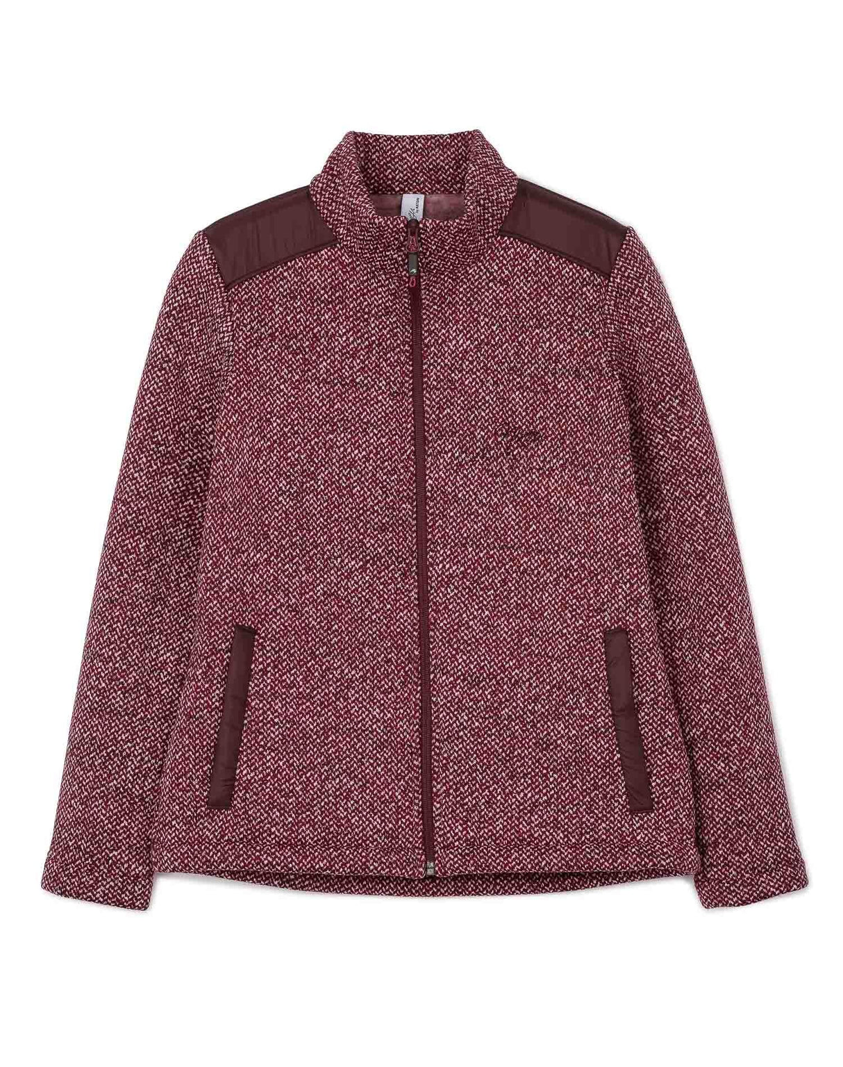 CHAQUETA GRANATE SRA JASPEADA ASTORE´21 1