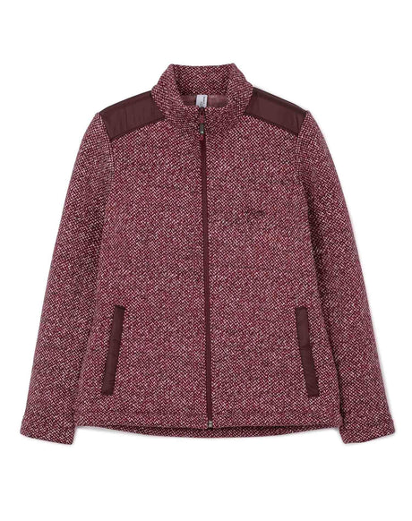 CHAQUETA GRANATE SRA JASPEADA ASTORE´21 1