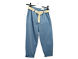 Pantalón azul con cinturón 1
