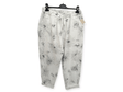 Pantalón elástico estampado floral 1