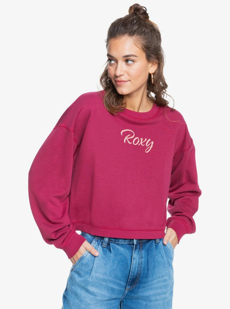 Sudadera cuello caja Roxy Mujer 1