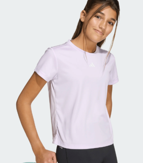 CAMISETA ADIDAS INFANTIL MORADO 1