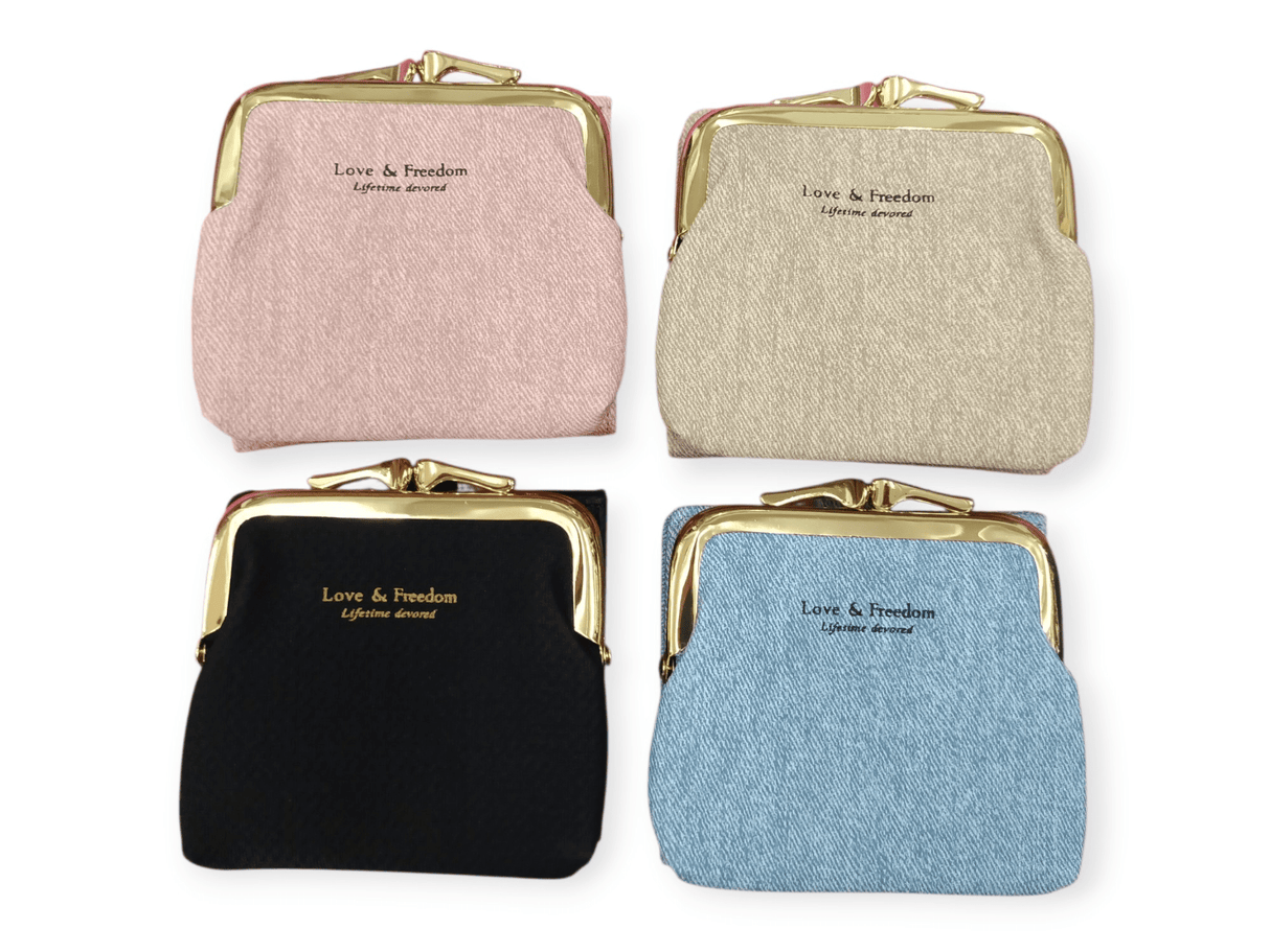 Cartera monedero de clip con tarjetero 1