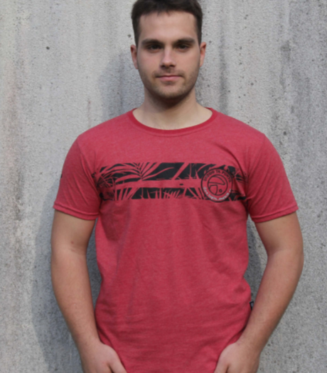 CAMISETA ONDDO TA PUNTO ROJO 1