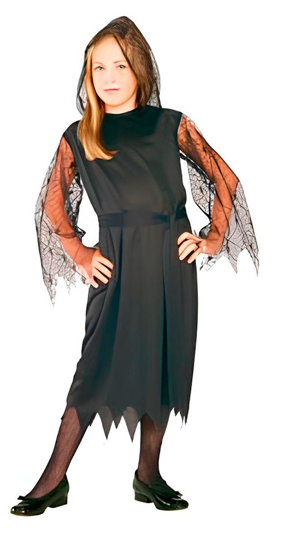 Disfraz Vampiresa Gotica Infantil Niña 1
