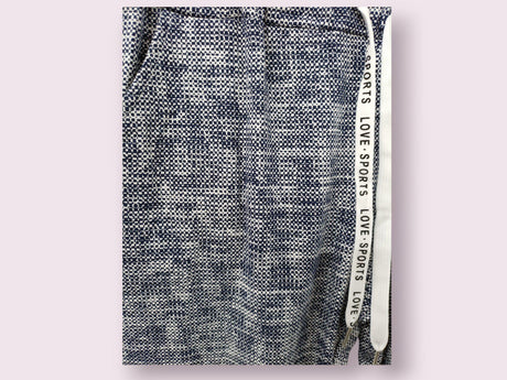 Pantalón pirata estampado jaspeado 1