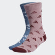 CALCETÍN 2/PCK AZUL/ROSA LARGO ADIDAS 1