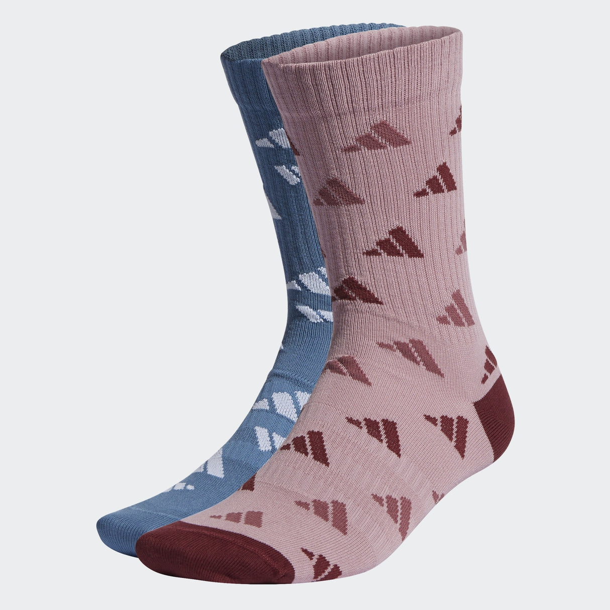 CALCETÍN 2/PCK AZUL/ROSA LARGO ADIDAS 1