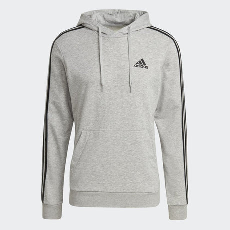 SUDADERA CON GORRO ESSENTIALS 3 FRANJAS 1