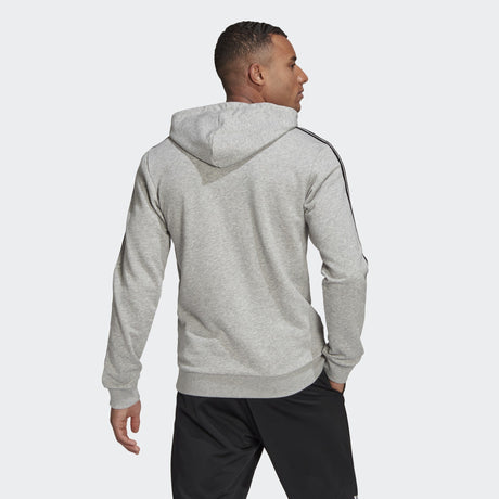SUDADERA CON GORRO ESSENTIALS 3 FRANJAS 2
