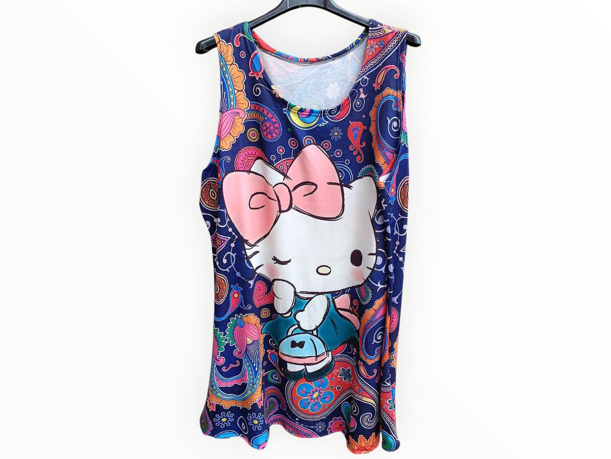 Vestido colores Hello Kitty 1