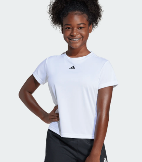 CAMISETA ADIDAS INFANTIL BLANCO 1