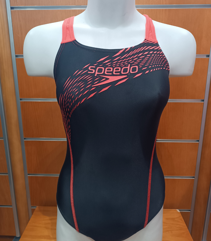 BAÑADOR SPEEDO NEGRO/NARANJA 1