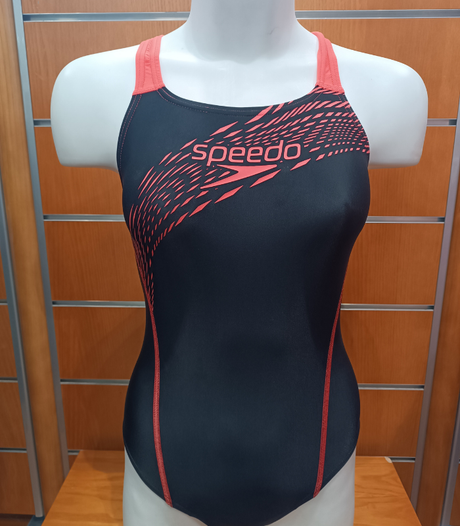 BAÑADOR SPEEDO NEGRO/NARANJA 1