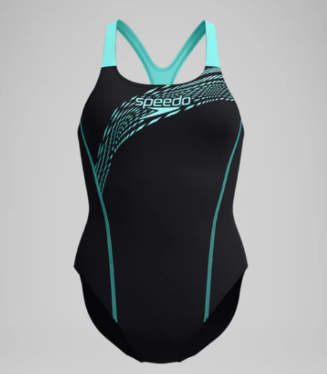 BAÑADOR SPEEDO NEGRO/VERDE 1