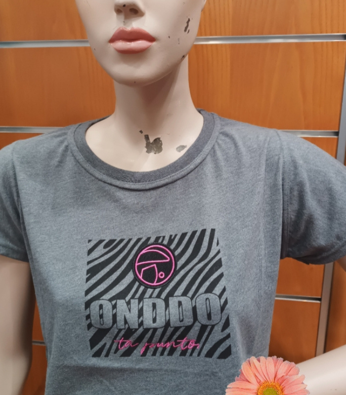 CAMISETA ONDDO TA PUNTO GRIS 1