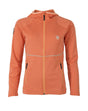 Sudadera con cremaiera y chano trenua sra naranja 1
