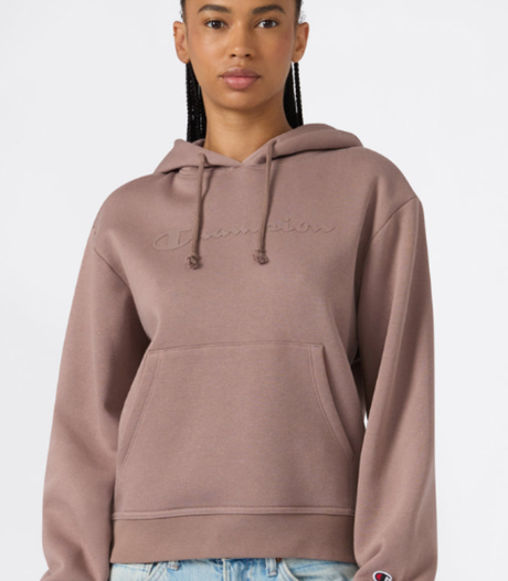 SUDADERA CHAMPION CON CAPUCHA TERRACOTA 1