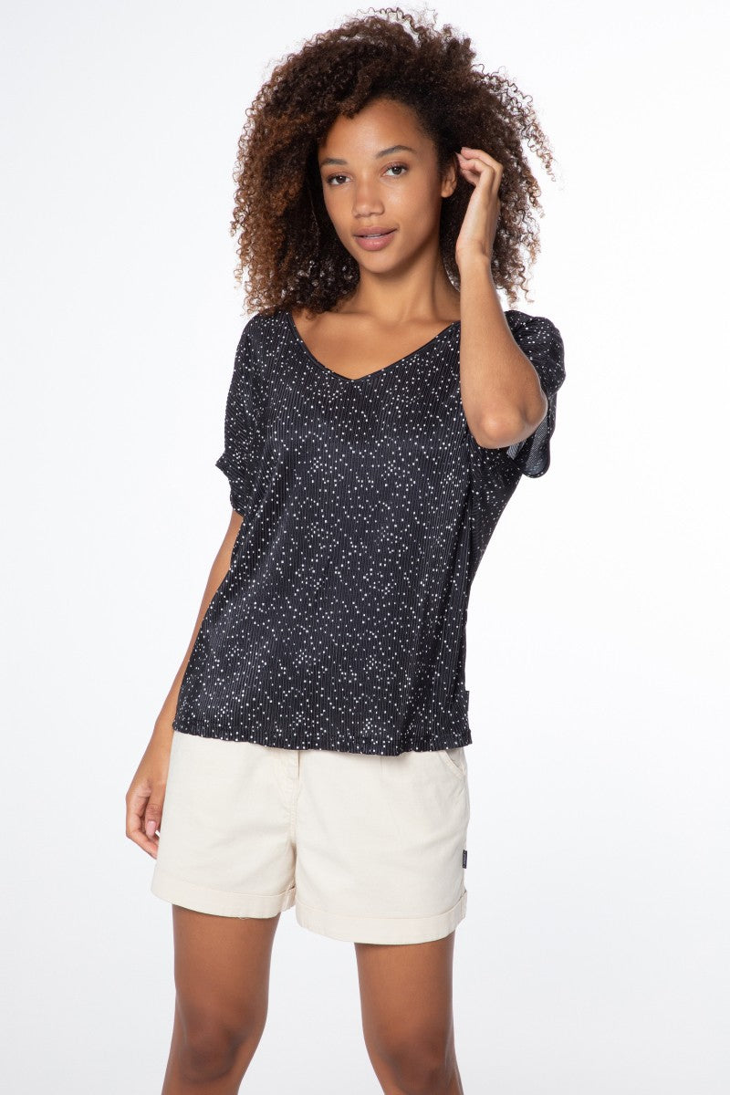 CAMISETA NEGRO PROTEST MUJER 1