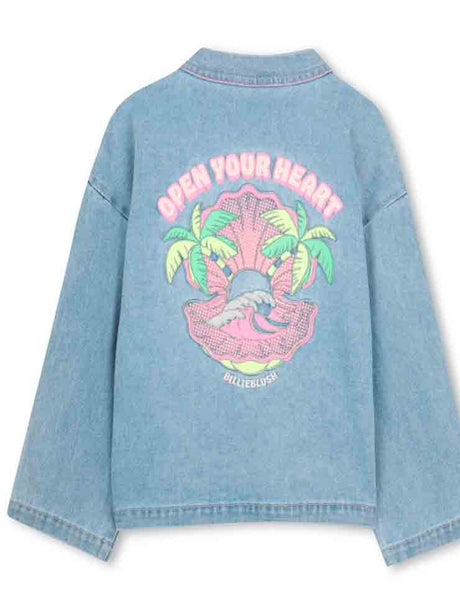 CAZADORA VAQUERA AZUL NIÑA BILLIEBLUSH 1