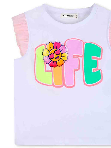 CAMISETA BLANCA SIN MANGA NIÑA BILLIEBLUSH 1