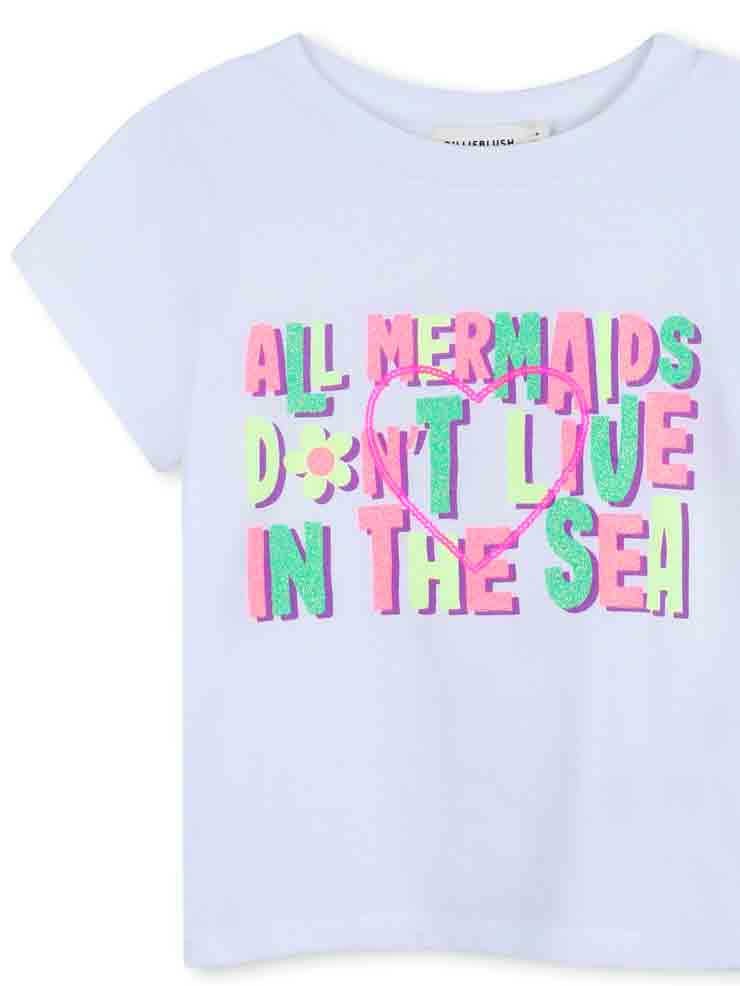 CAMISETA BLANCA MANGA CORTA NIÑA BILLIEBLUSH 1