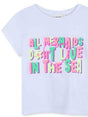 CAMISETA BLANCA MANGA CORTA NIÑA BILLIEBLUSH 1